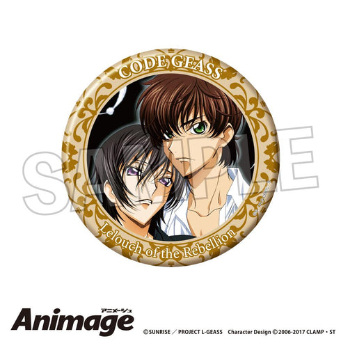 『コードギアス 反逆のルルーシュ』Animageギラギラ缶バッジ 大 vol.2 I